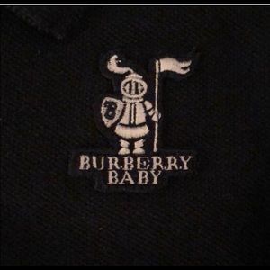 Burberry long sleeve polo